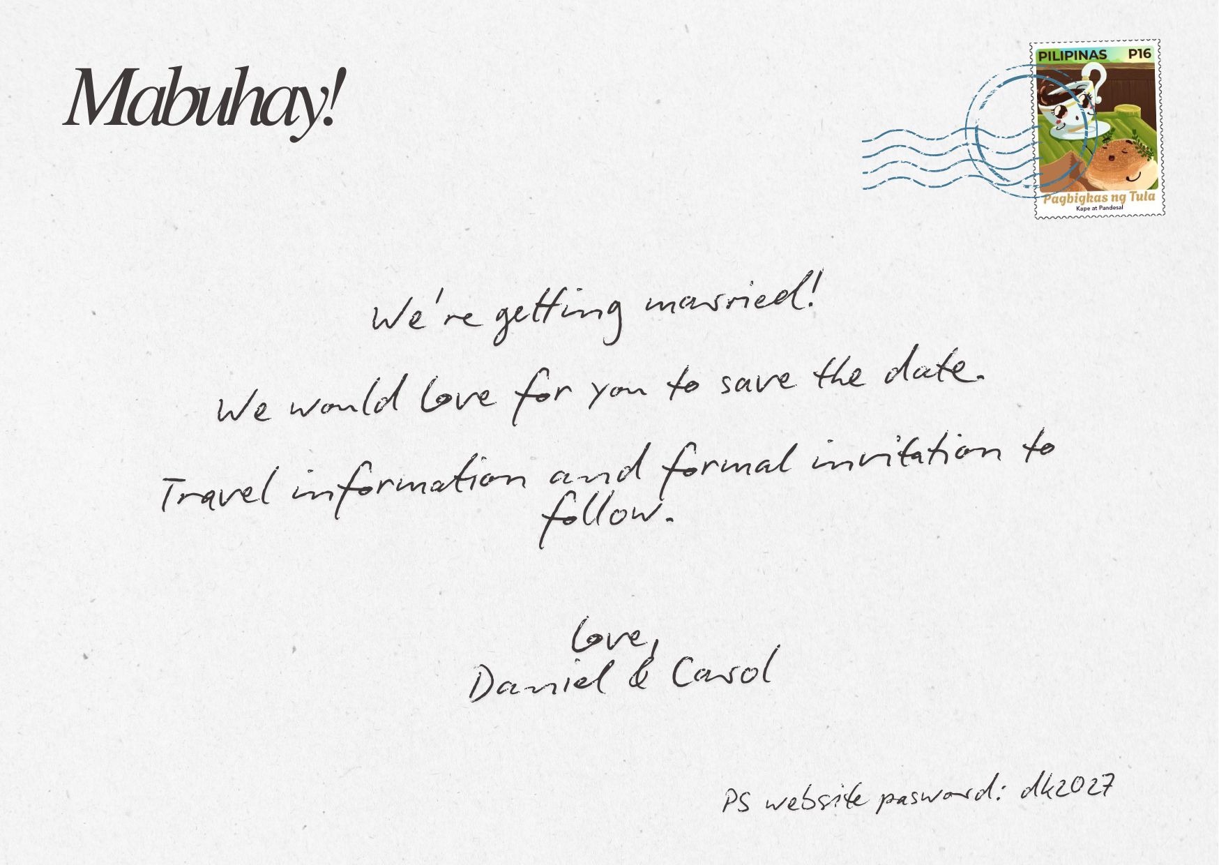 Postcard Page 2